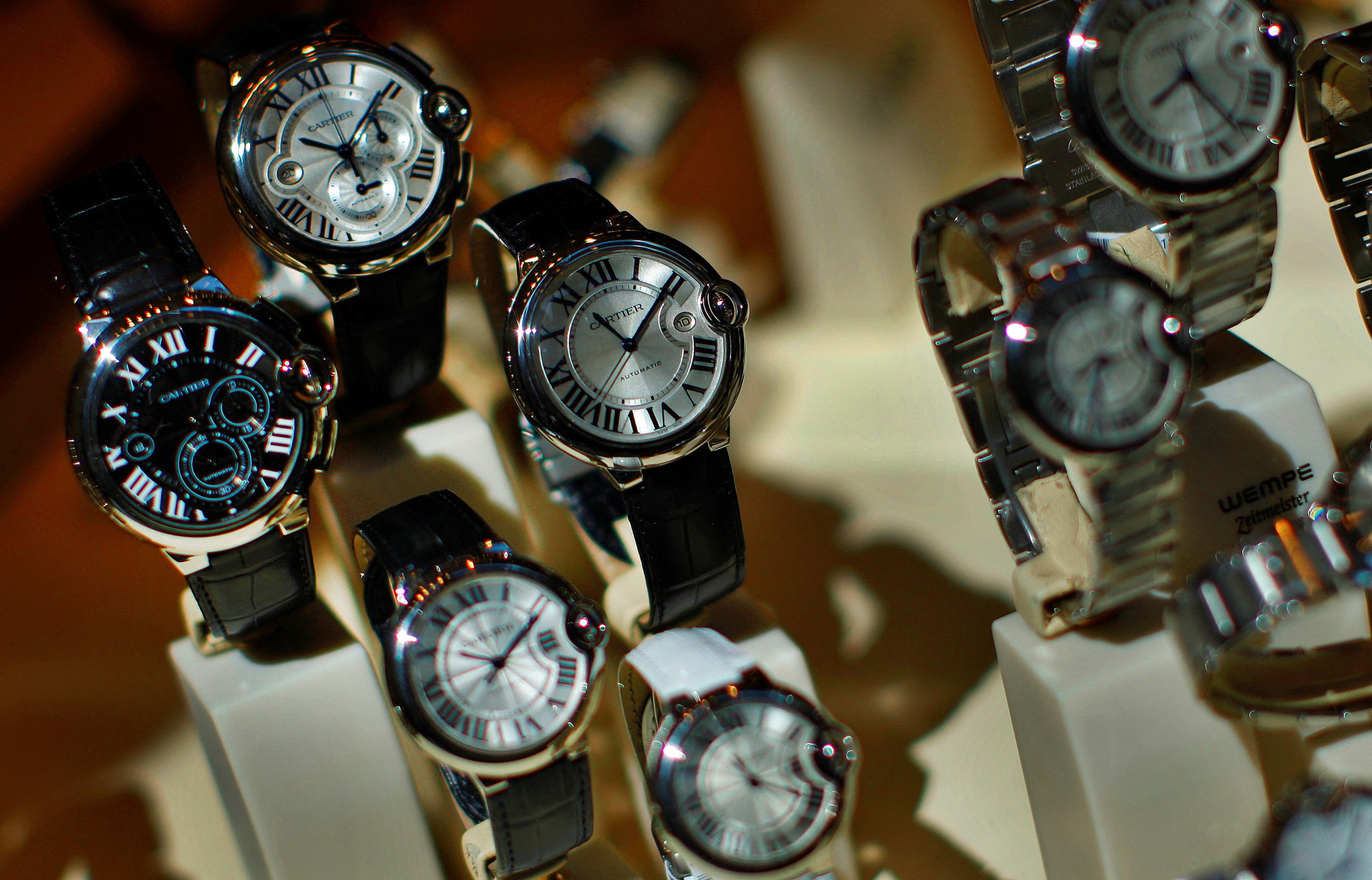 , Les montres de luxe, nouvelle cible des trafics