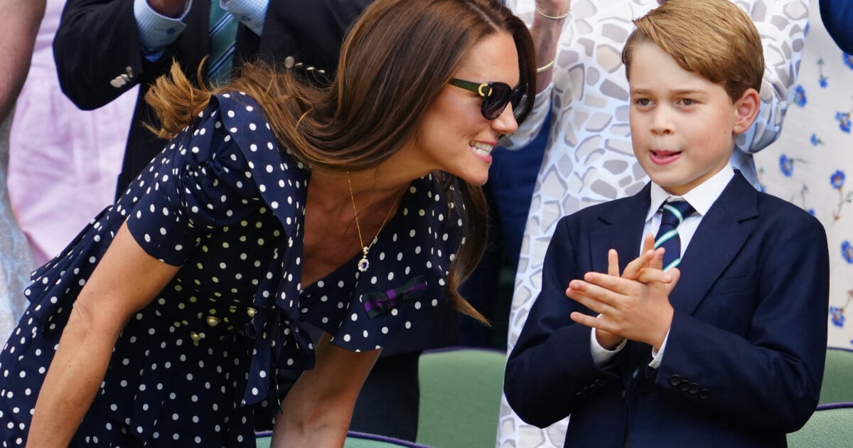 , Photos : Prince George élève de luxe d&rsquo;un champion, très ami avec Kate Middleton : le jeune garçon « déjà très bon »