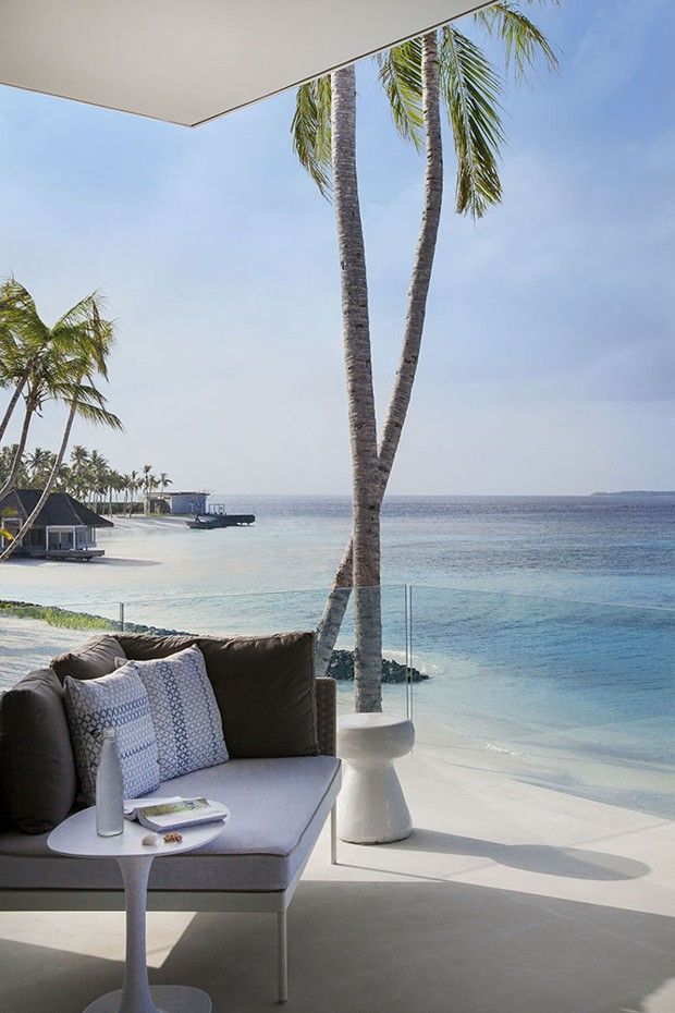 L'« owner's villa », sur l'îlot privé de « Cheval Blanc Randheli ».