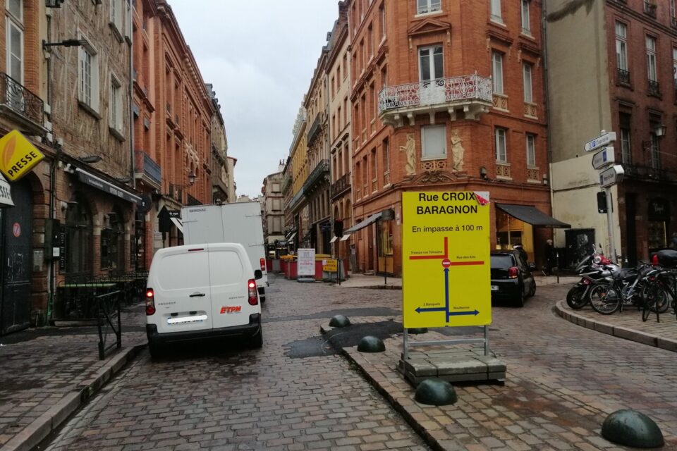 , Toulouse. En travaux, cette rue du commerce de luxe s&rsquo;apprête à changer de visage