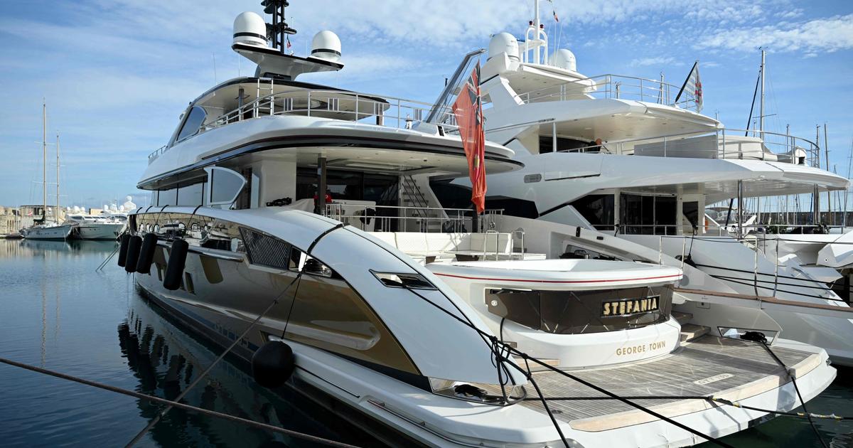 , Côte d&rsquo;Azur: un yacht de luxe saisi par la justice française mis aux enchères