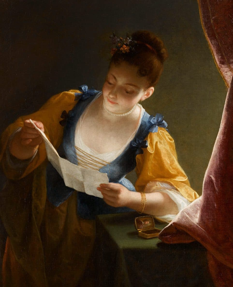 Jean Raoux, Jeune fille lisant une lettre